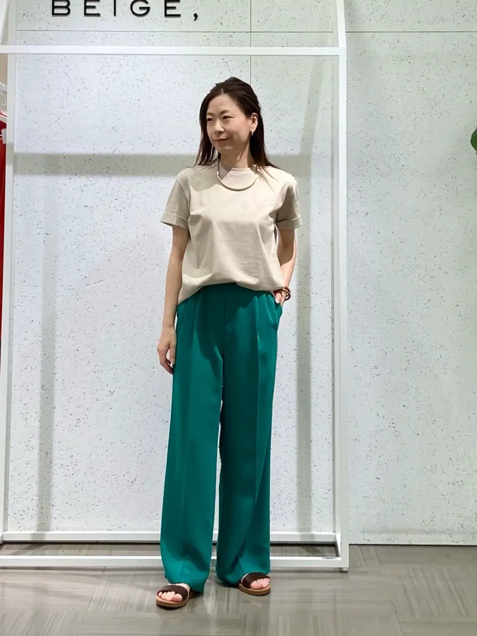 BEIGE， 緒方 コーディネート画像