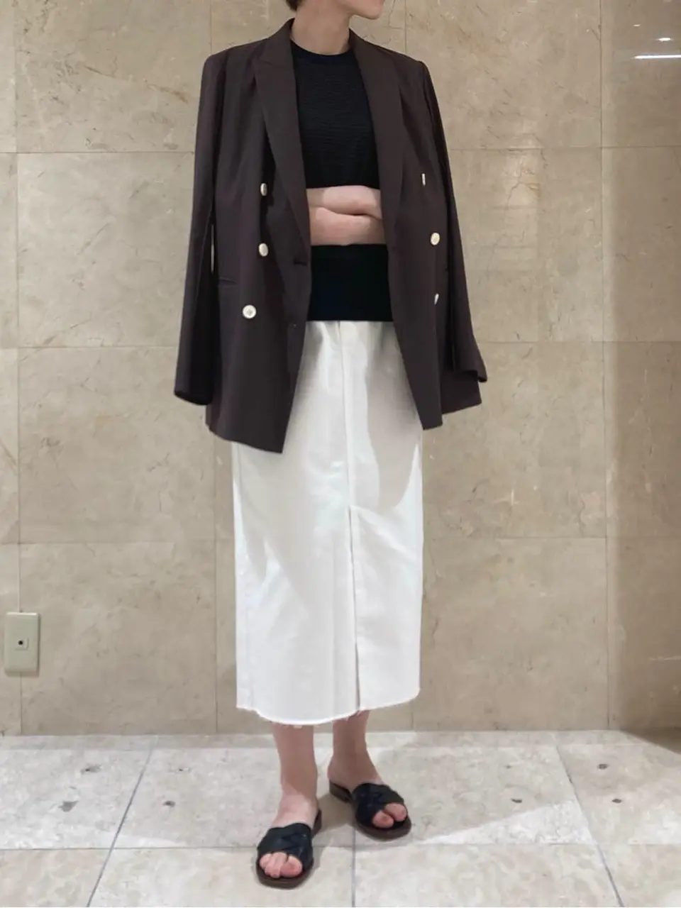 BEIGE， スタッフ コーディネート画像