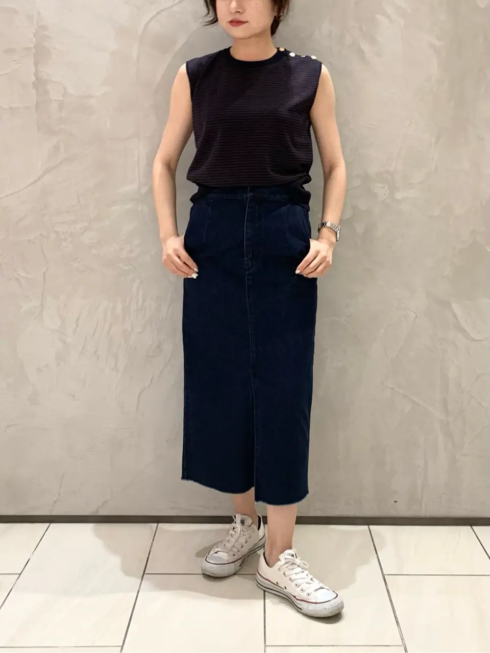 BEIGE， アライ コーディネート画像