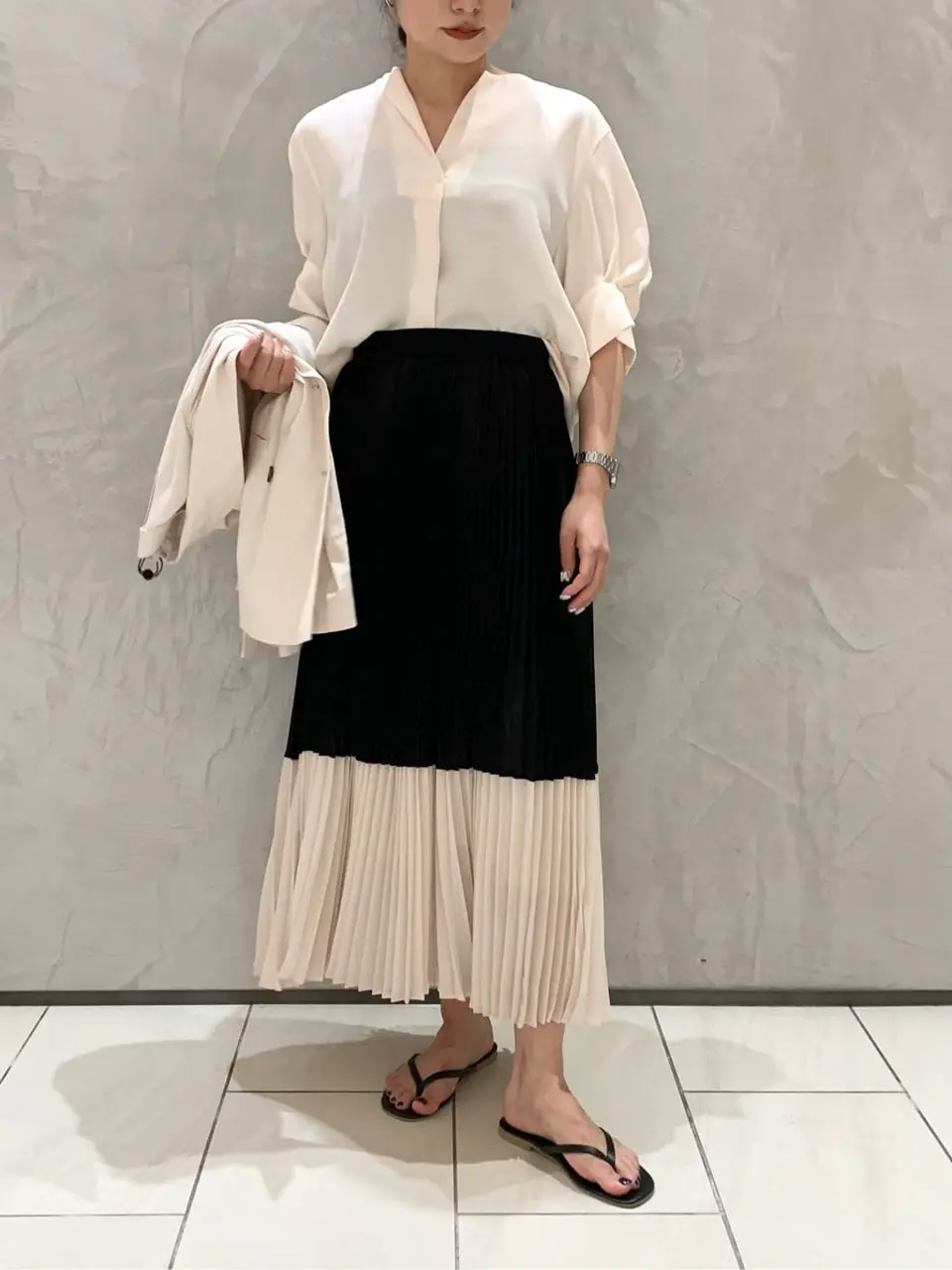 BEIGE， アライ コーディネート画像