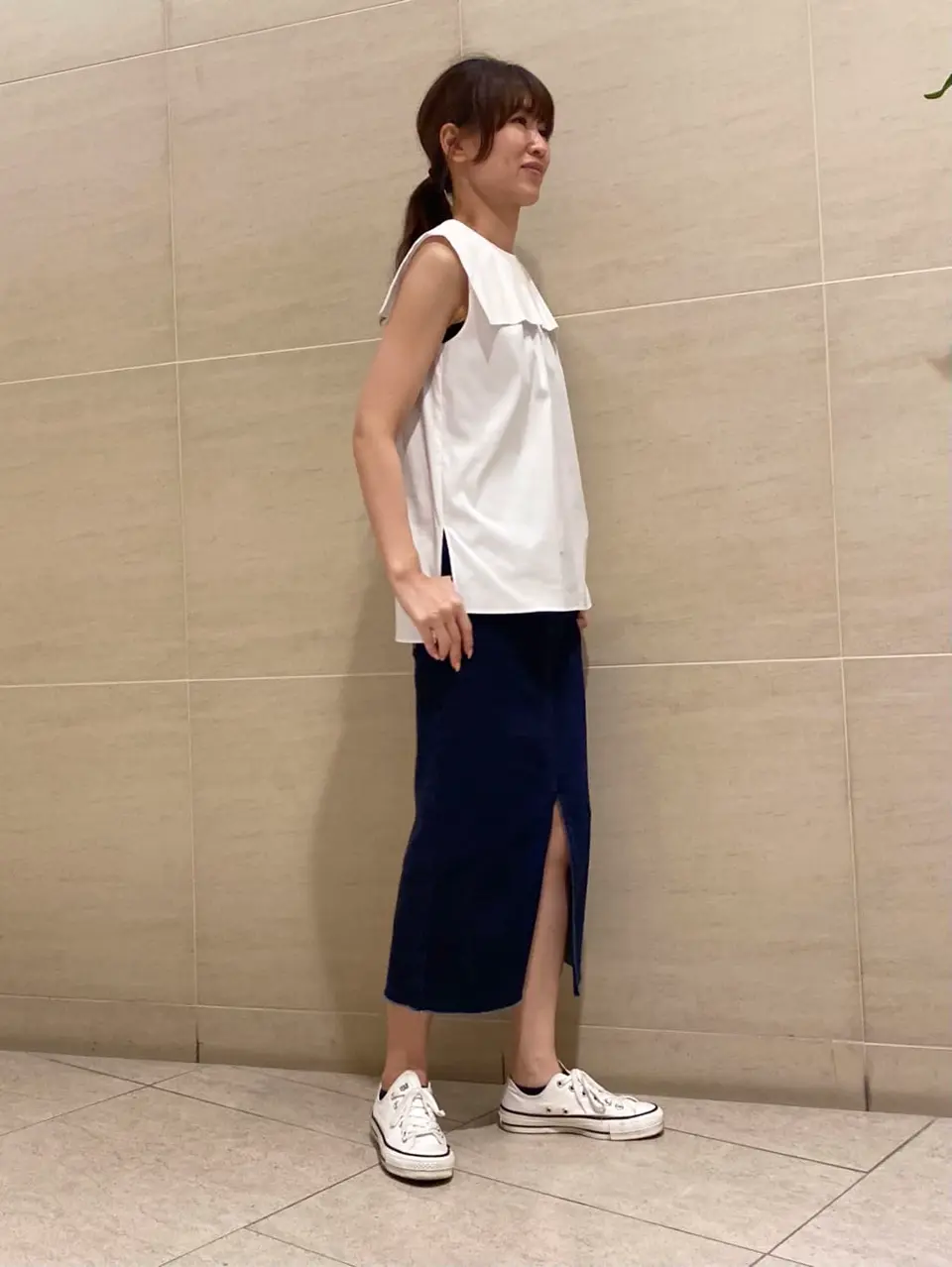 BEIGE， スタッフ コーディネート画像