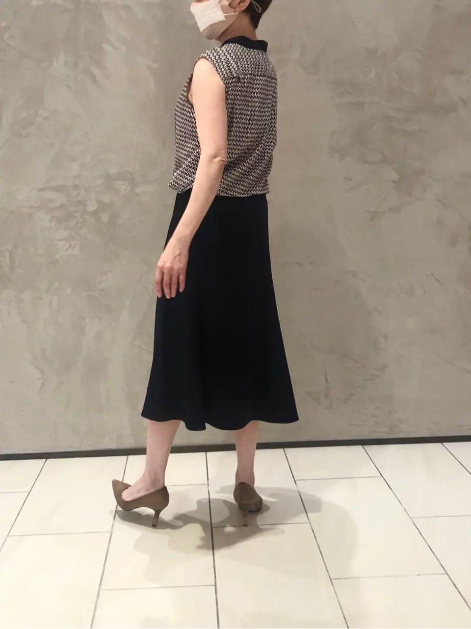 BEIGE， スタッフ コーディネート画像