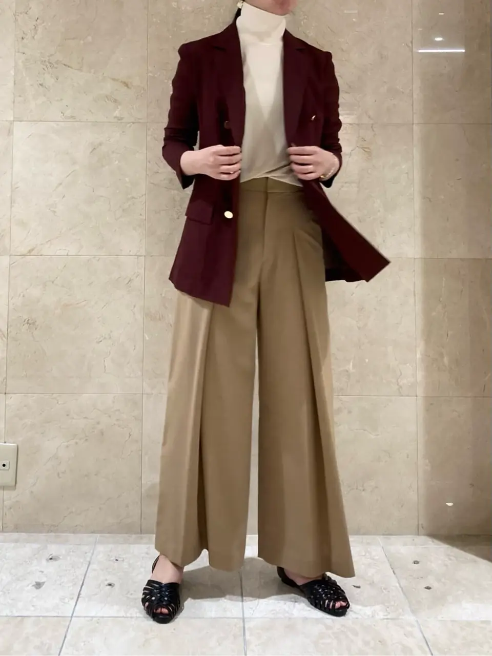 BEIGE， スタッフ コーディネート画像