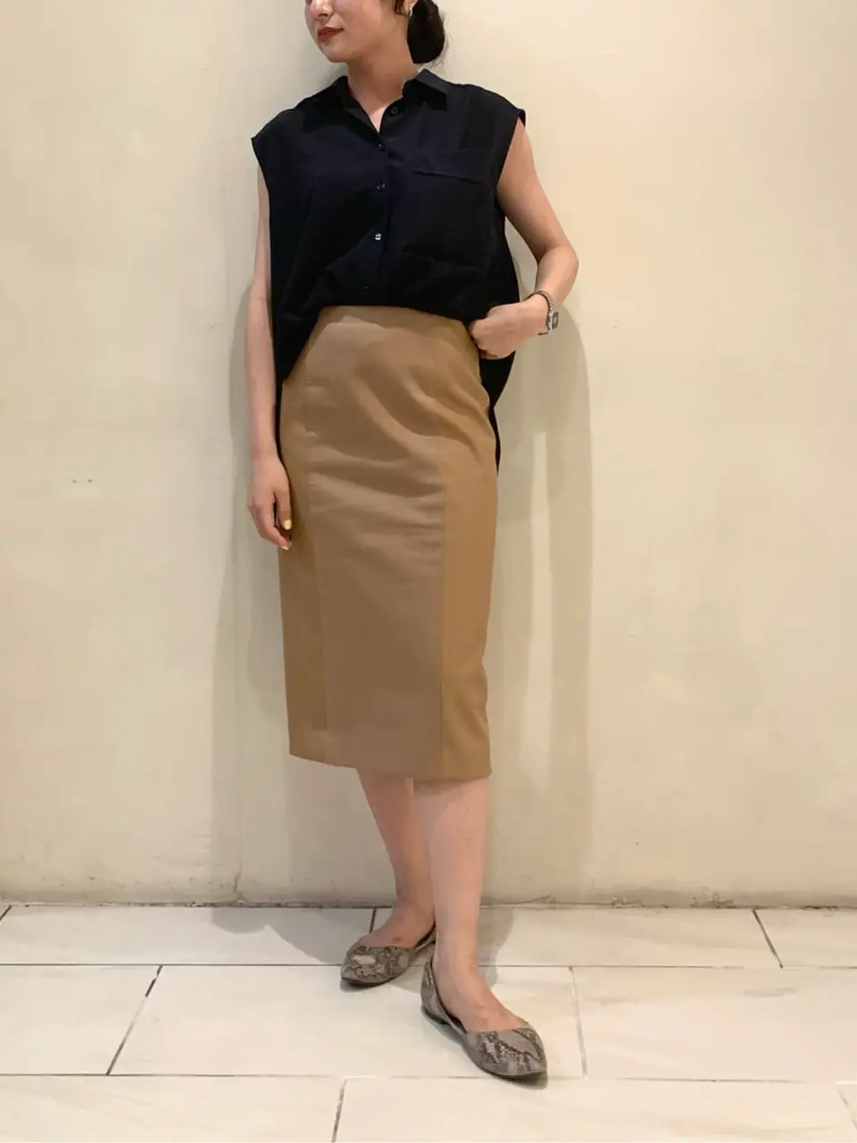 BEIGE， アライ コーディネート画像