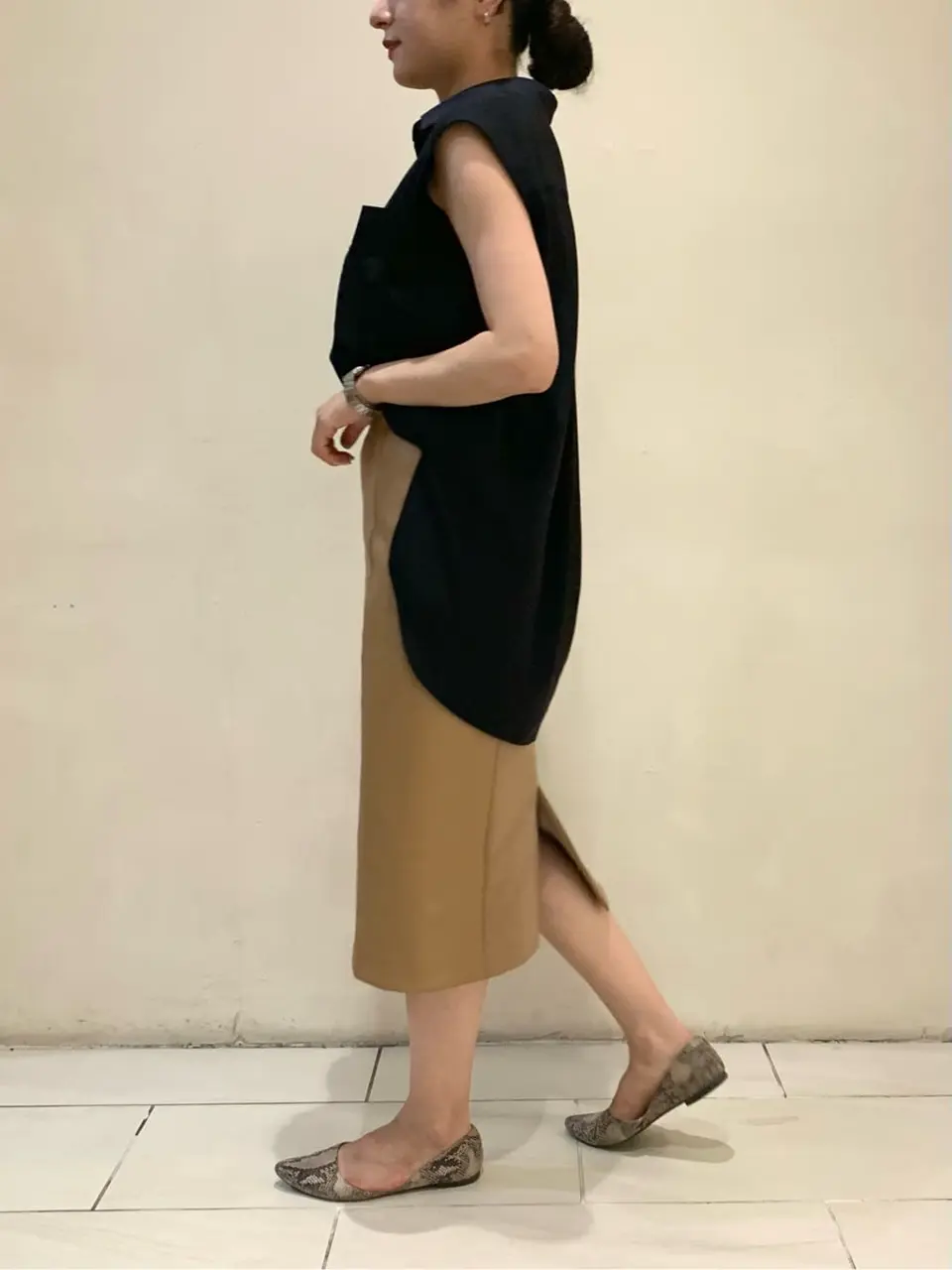 BEIGE， アライ コーディネート画像