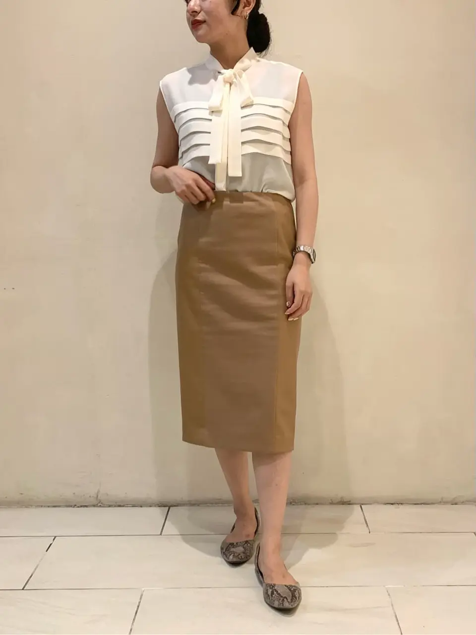 BEIGE， アライ コーディネート画像