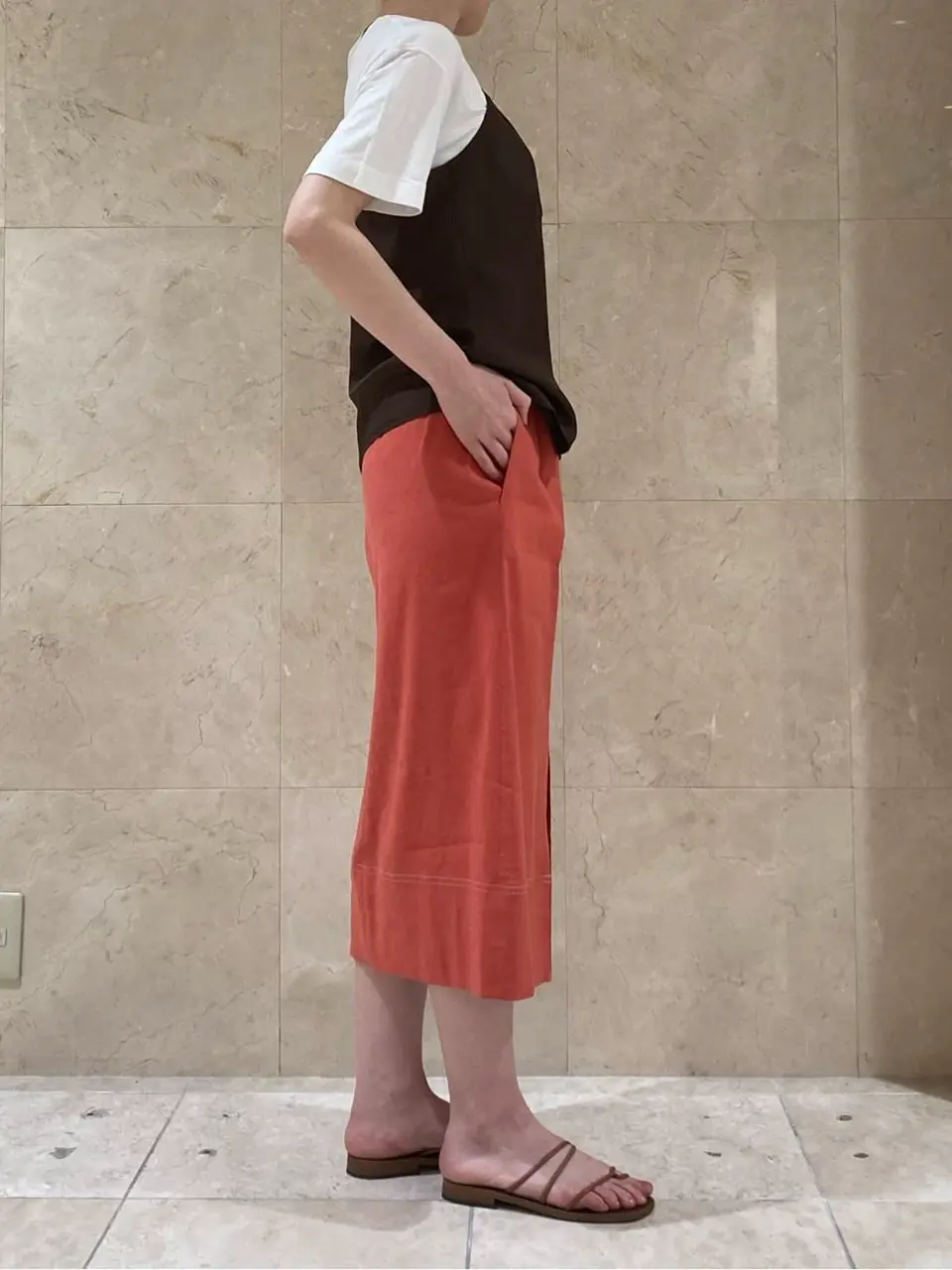 BEIGE， スタッフ コーディネート画像