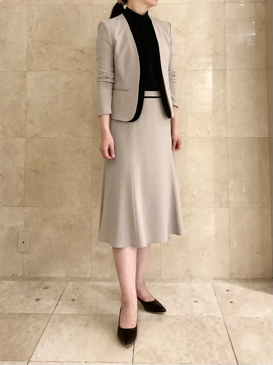 BEIGE， スタッフ コーディネート画像