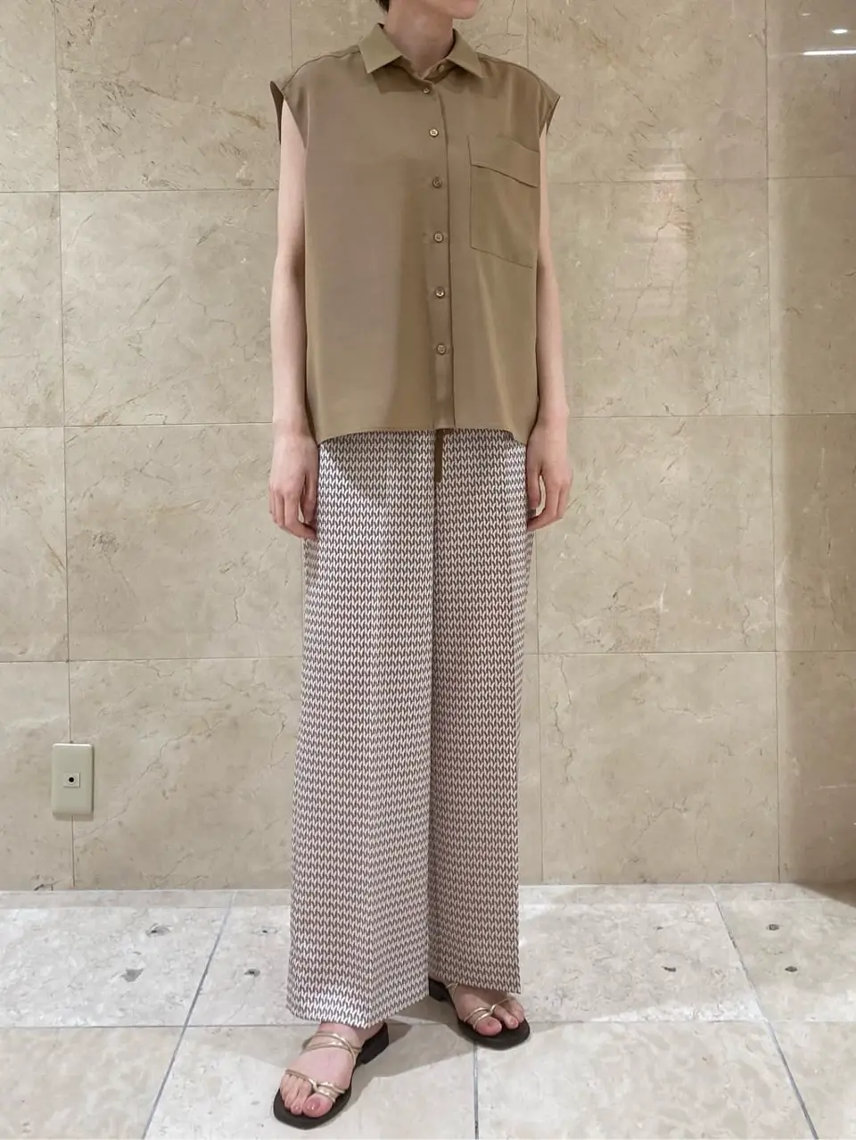 BEIGE， スタッフ コーディネート画像