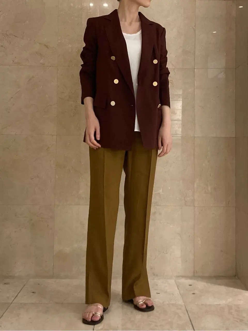 BEIGE， スタッフ コーディネート画像