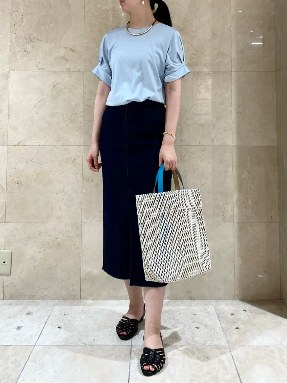 BEIGE， スタッフ コーディネート画像