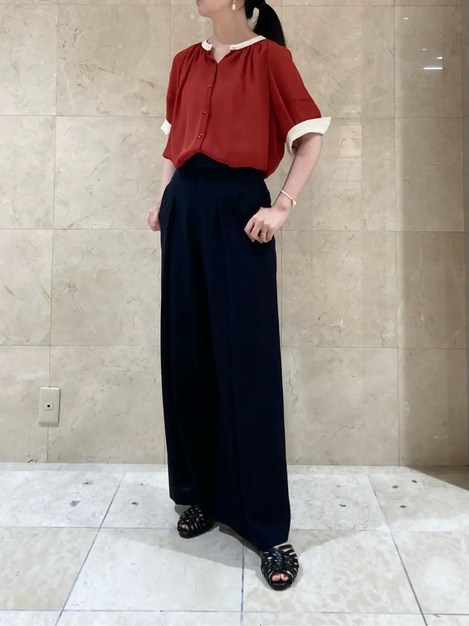 BEIGE， スタッフ コーディネート画像