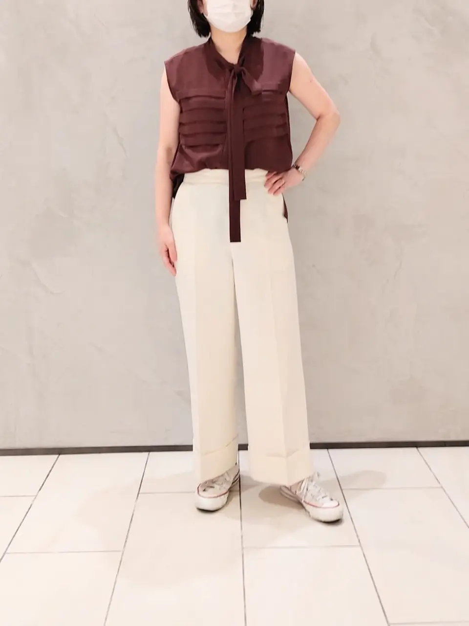  スタッフ コーディネート画像