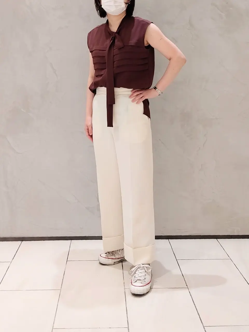 BEIGE， スタッフ コーディネート画像