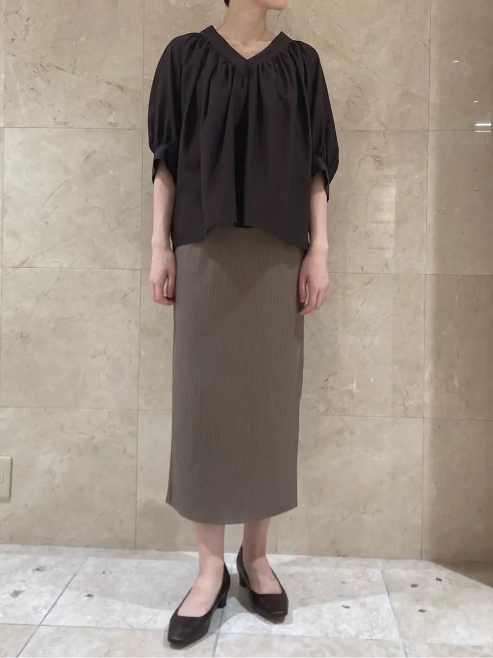 BEIGE， スタッフ コーディネート画像