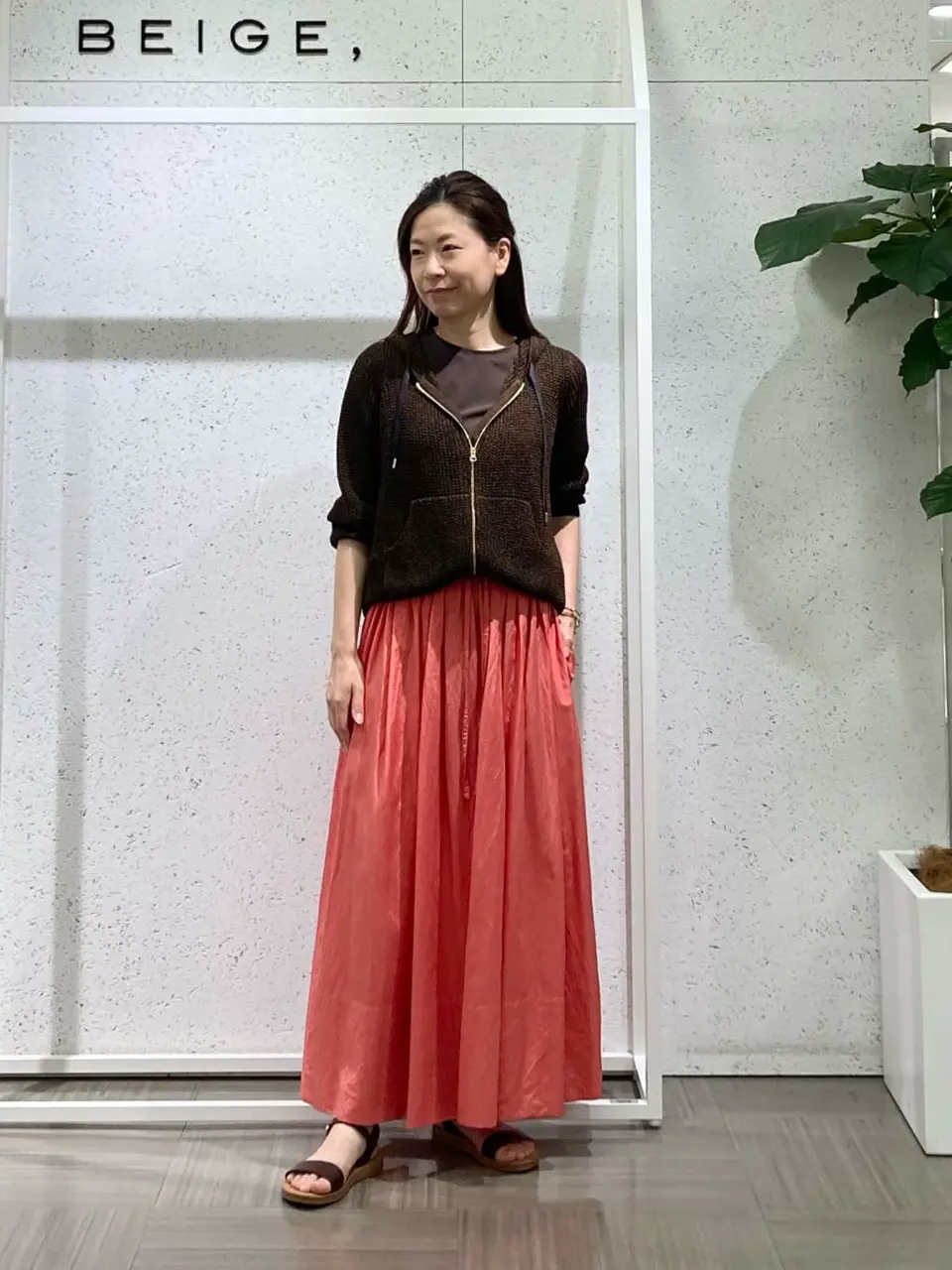 BEIGE， 緒方 コーディネート画像