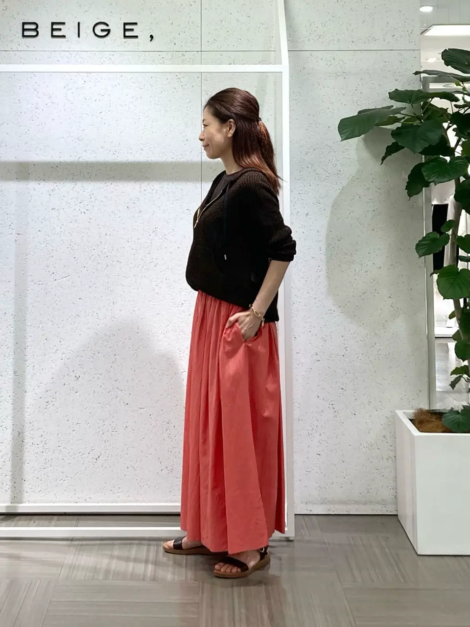 BEIGE， 緒方 コーディネート画像