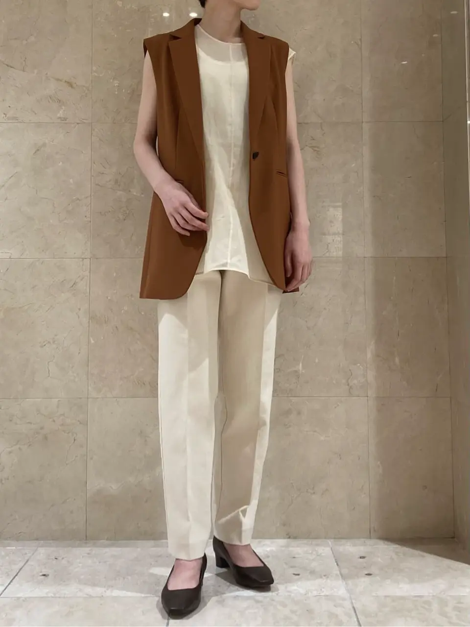 BEIGE， スタッフ コーディネート画像