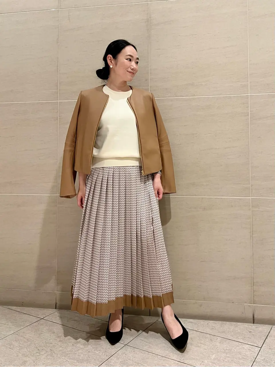 BEIGE， 毛利 コーディネート画像