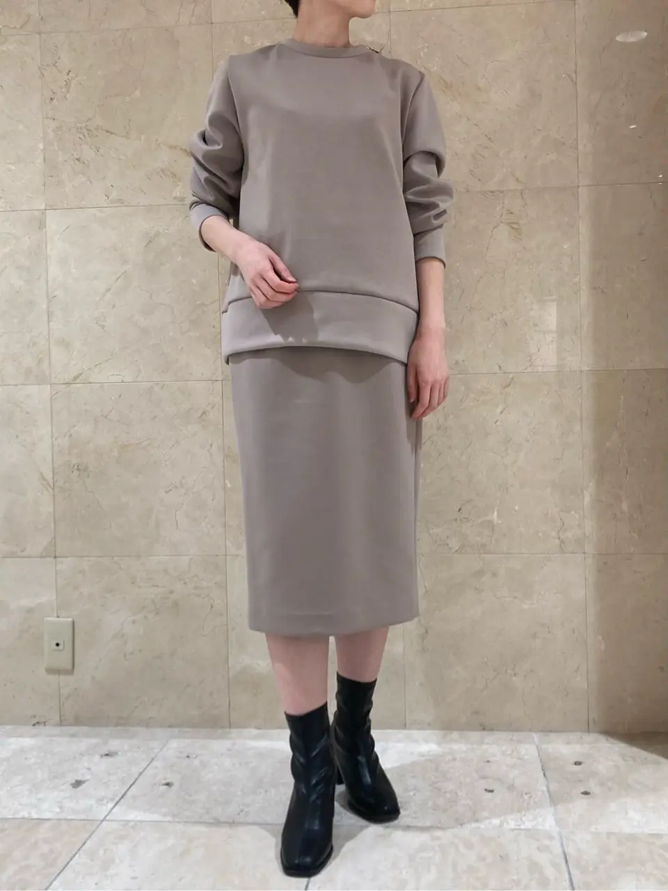 BEIGE， スタッフ コーディネート画像