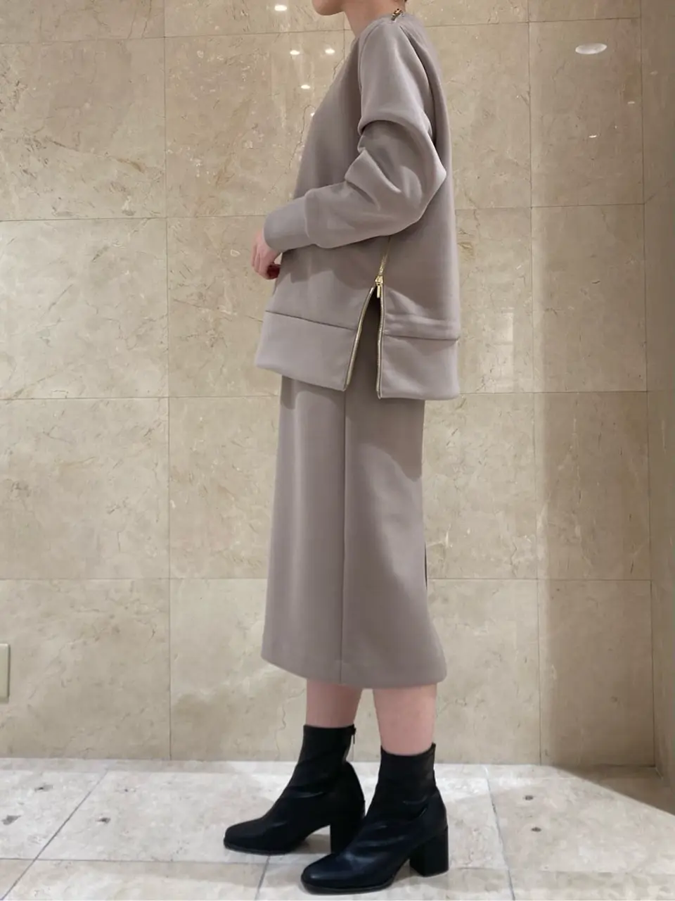 BEIGE， スタッフ コーディネート画像