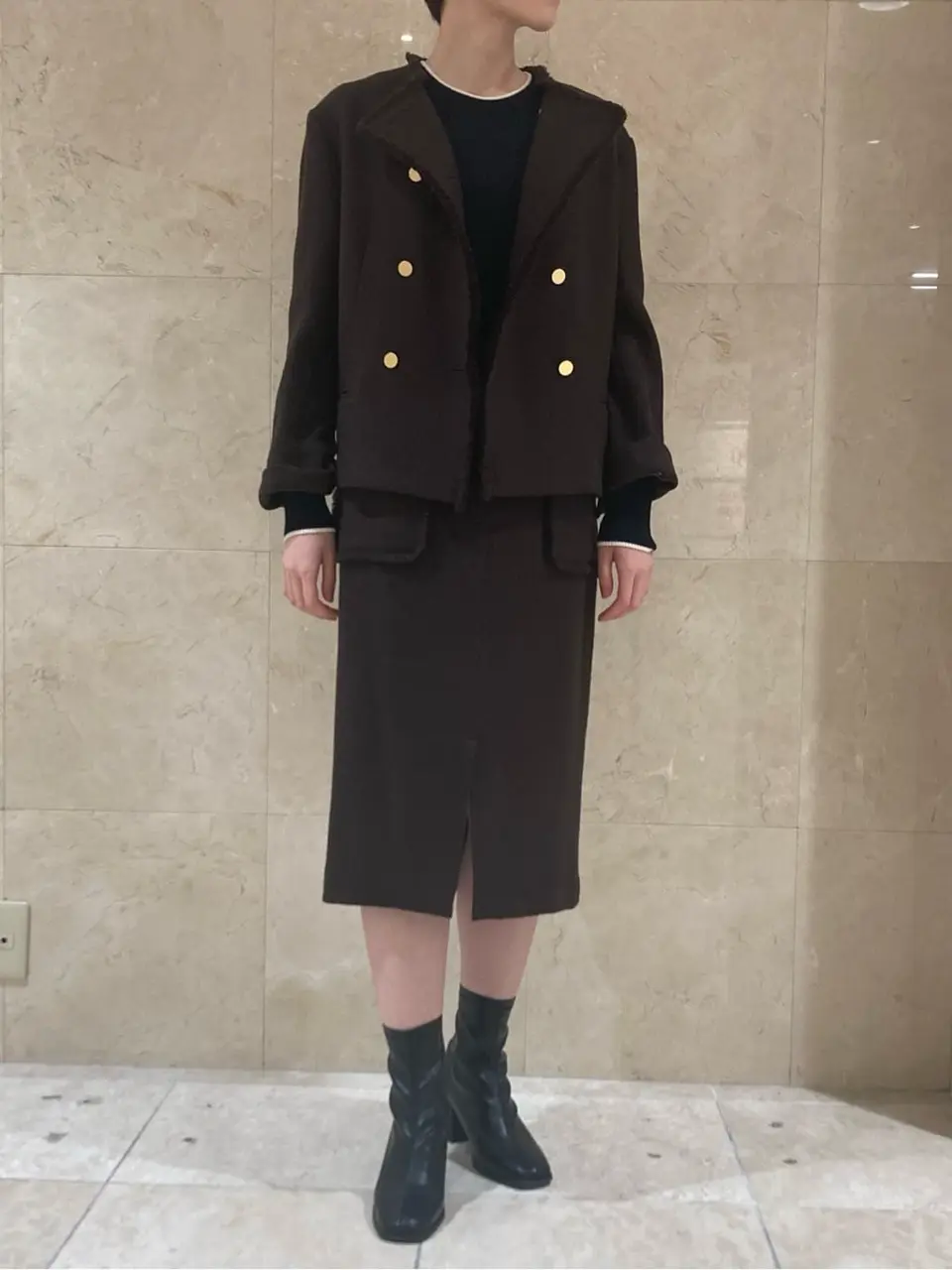 BEIGE， スタッフ コーディネート画像