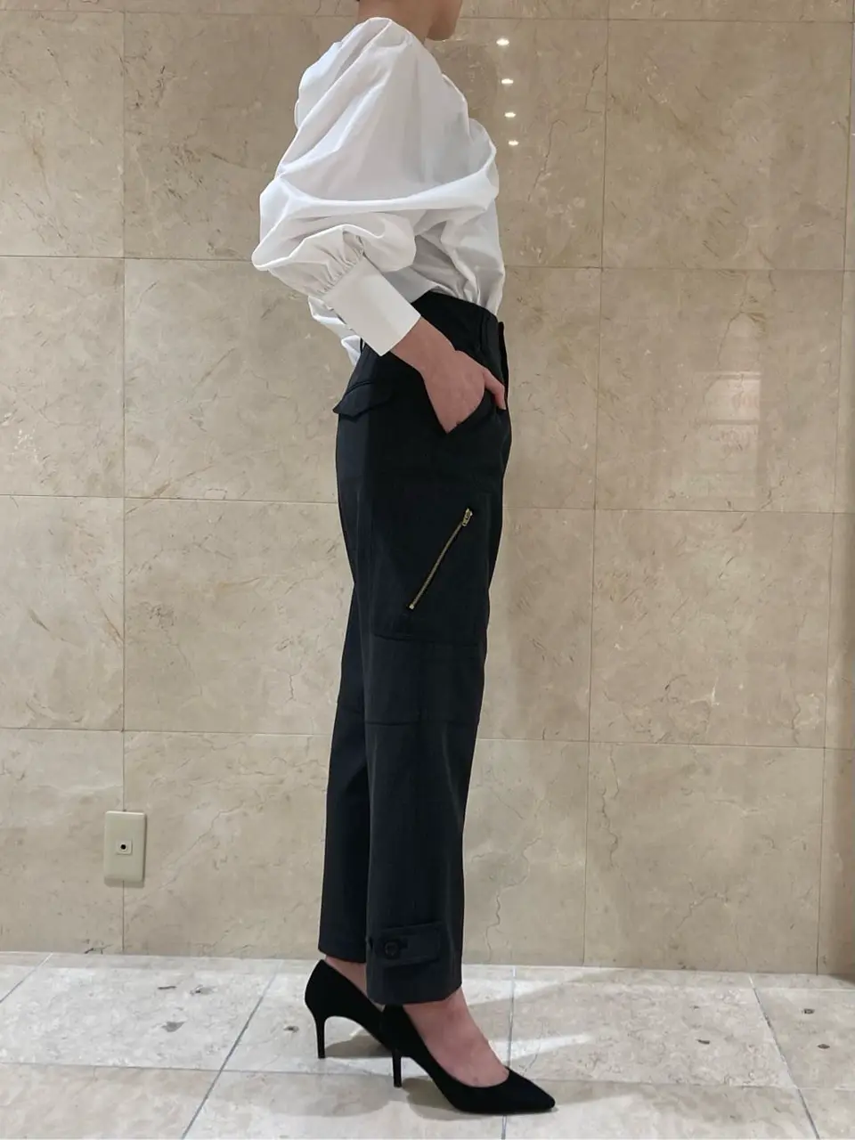 BEIGE， スタッフ コーディネート画像