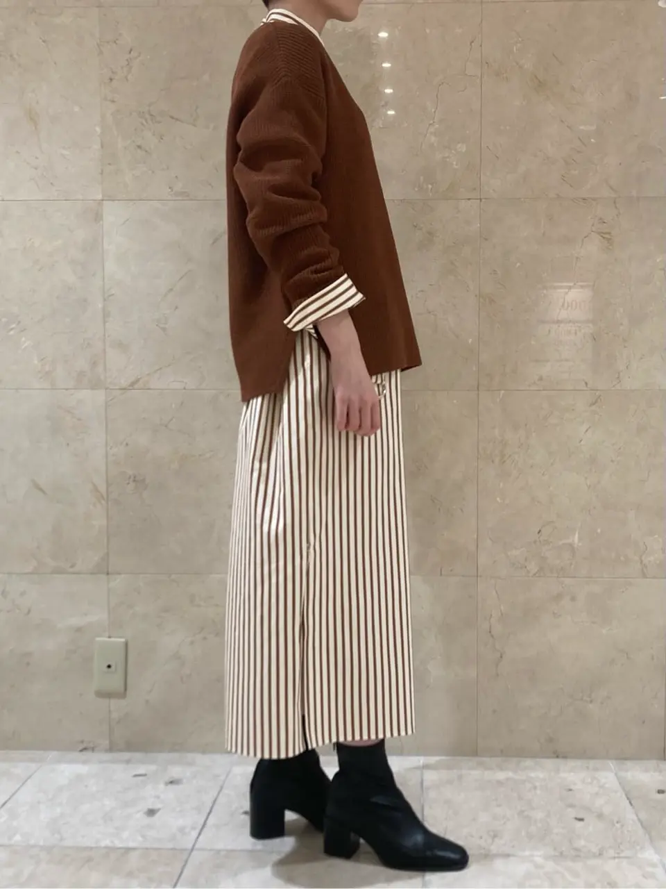 BEIGE， スタッフ コーディネート画像