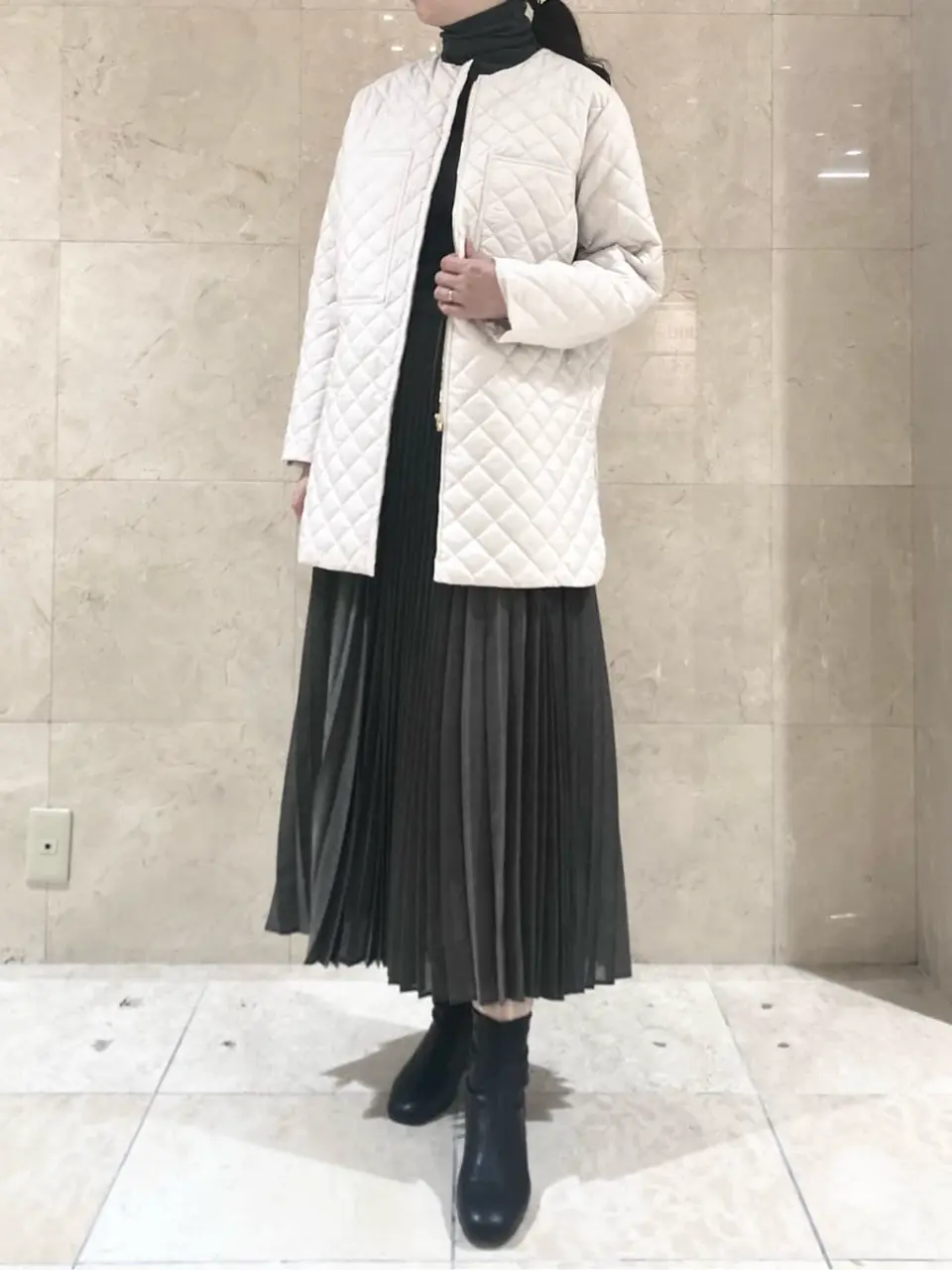 BEIGE， スタッフ コーディネート画像