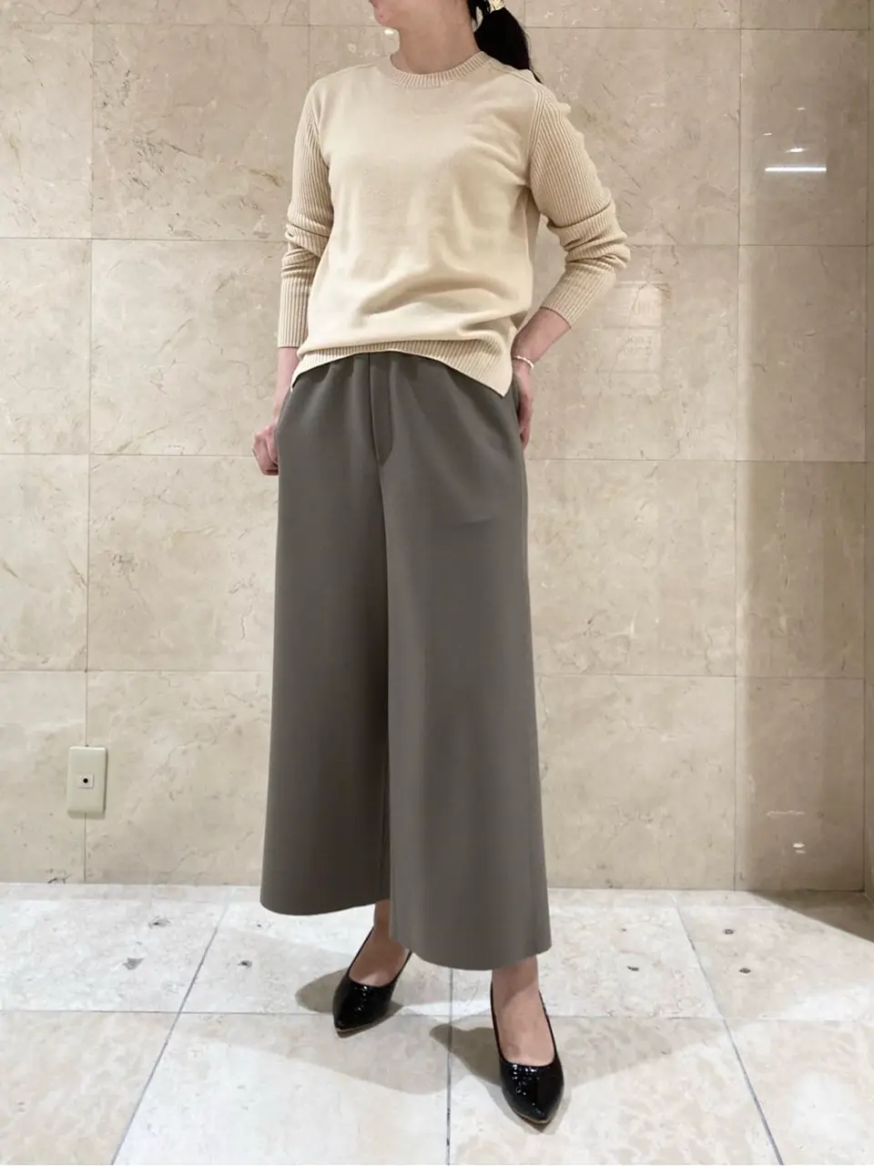 BEIGE， スタッフ コーディネート画像