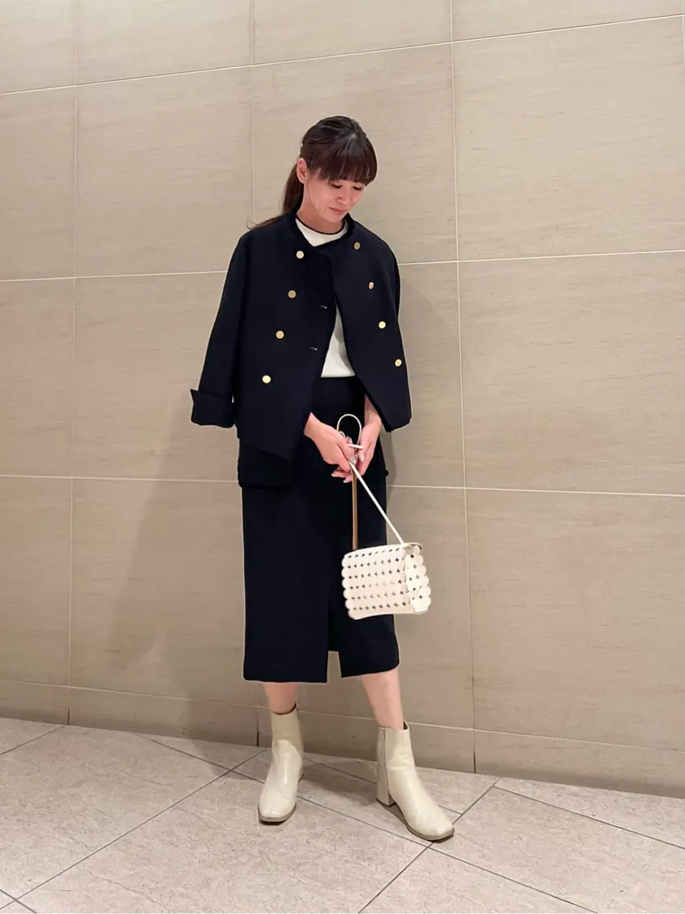 BEIGE， スタッフ コーディネート画像