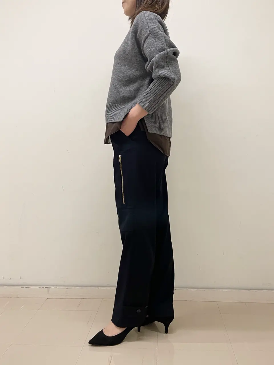 BEIGE， スタッフ コーディネート画像