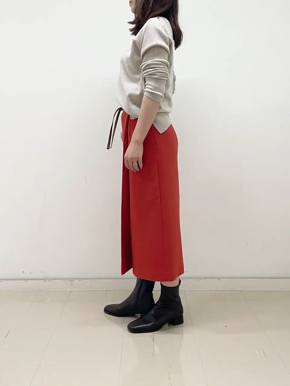 BEIGE， スタッフ コーディネート画像