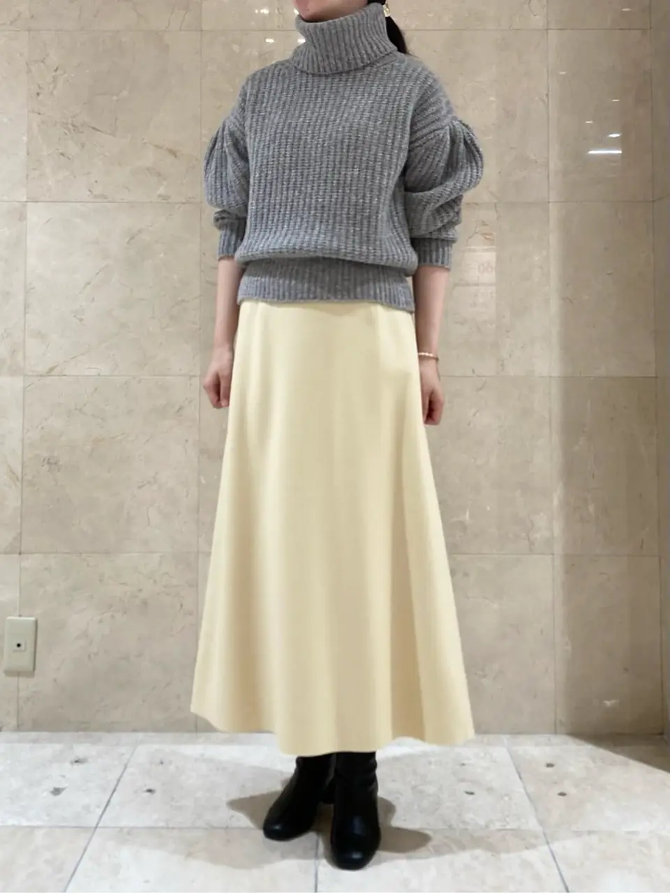 BEIGE， スタッフ コーディネート画像