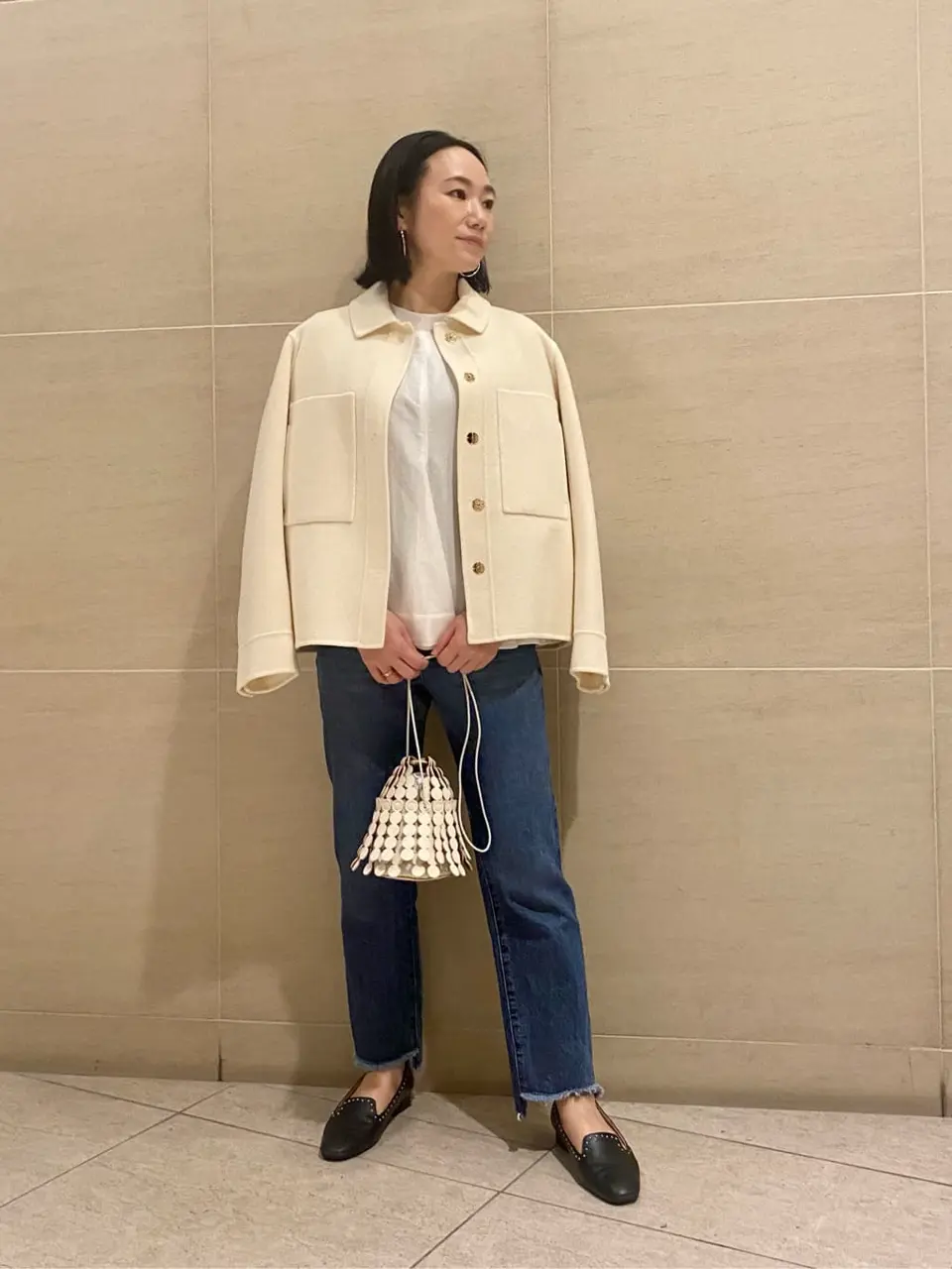 BEIGE， 毛利 コーディネート画像