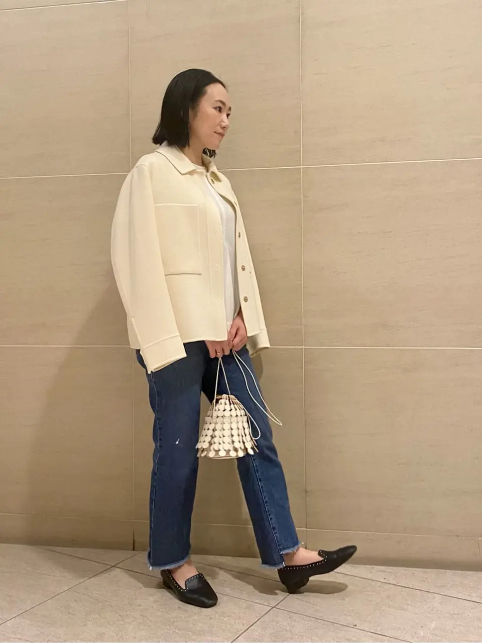 BEIGE， 毛利 コーディネート画像