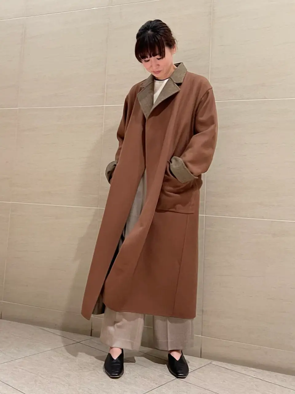 BEIGE， スタッフ コーディネート画像