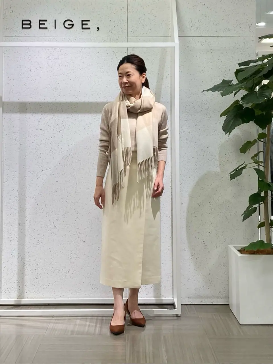 BEIGE， 緒方 コーディネート画像