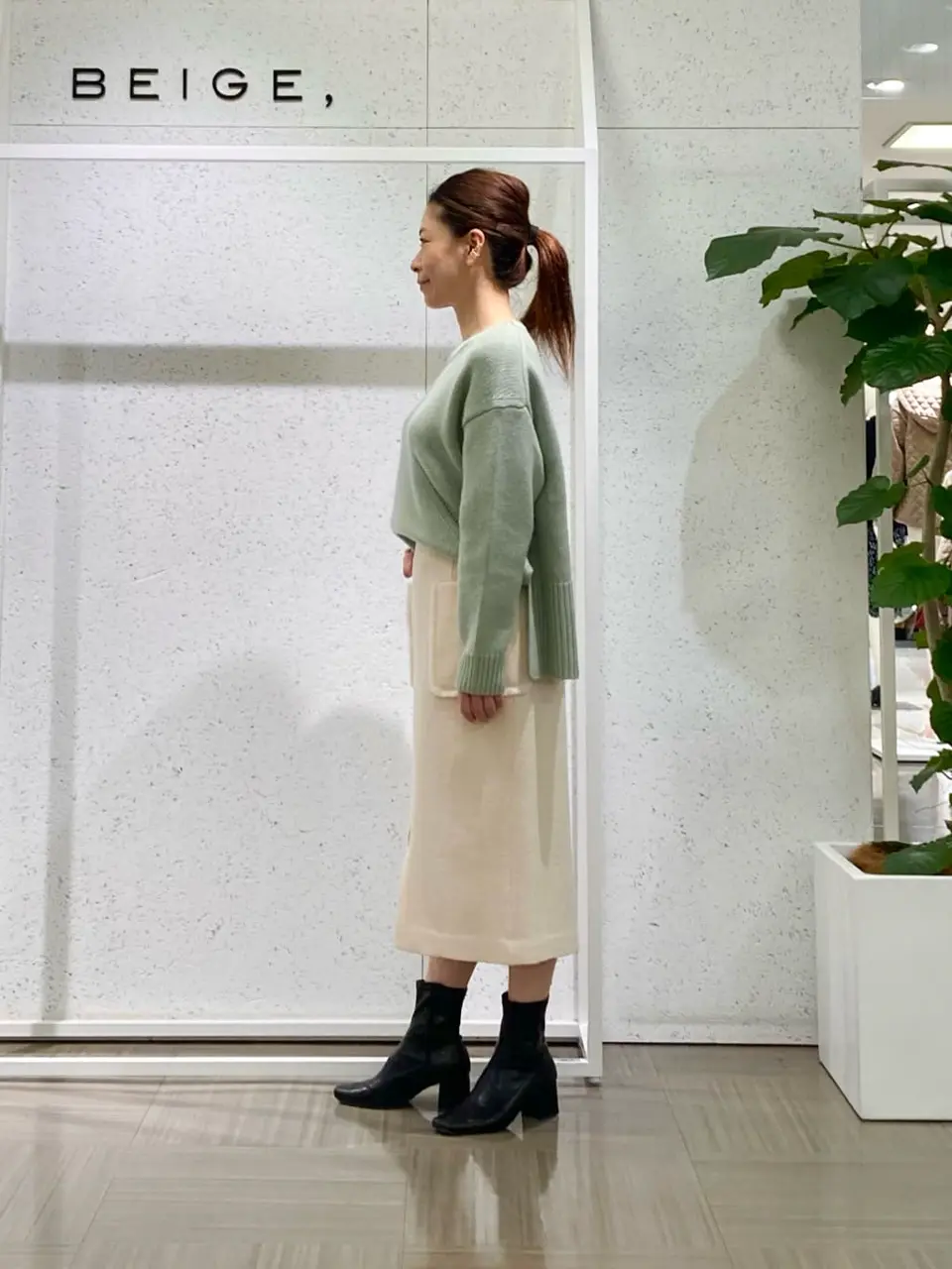 BEIGE， 緒方 コーディネート画像