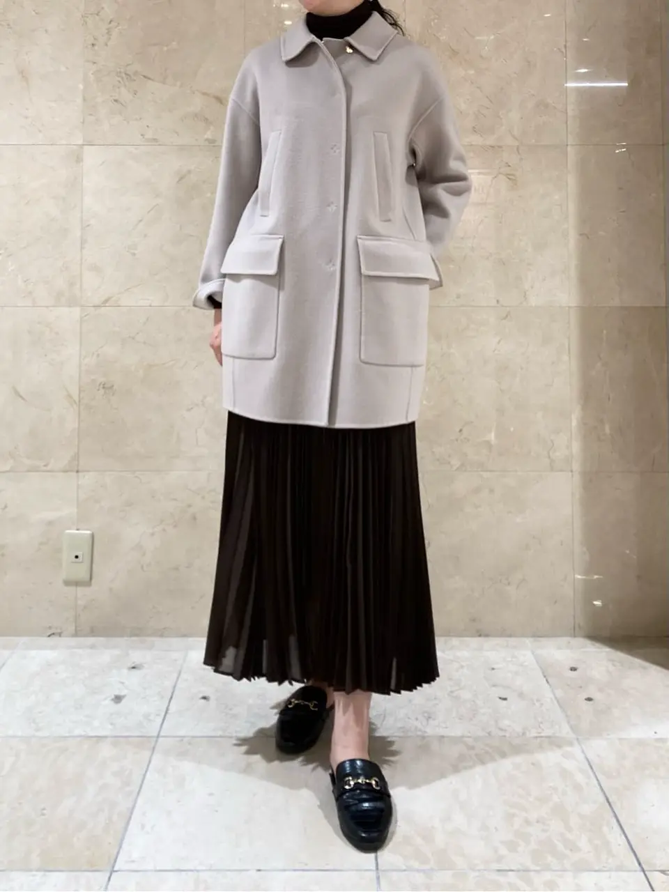 BEIGE， スタッフ コーディネート画像