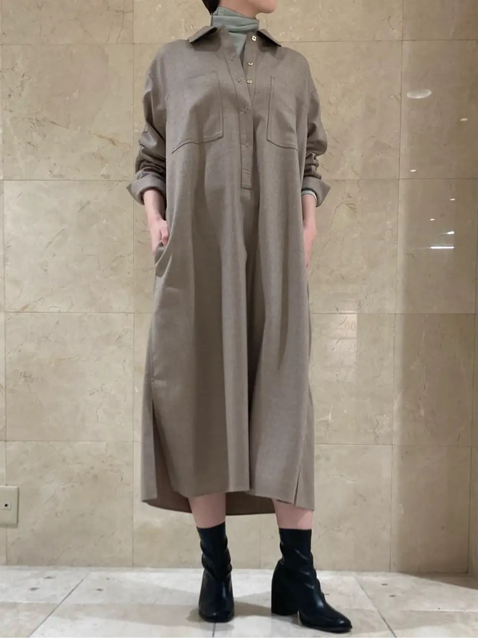 BEIGE， スタッフ コーディネート画像