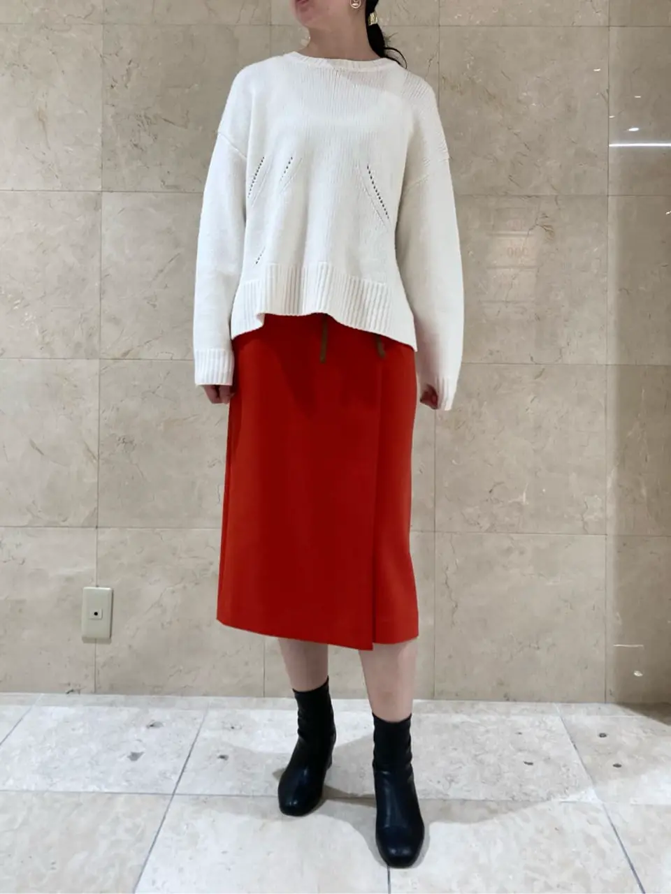 BEIGE， スタッフ コーディネート画像