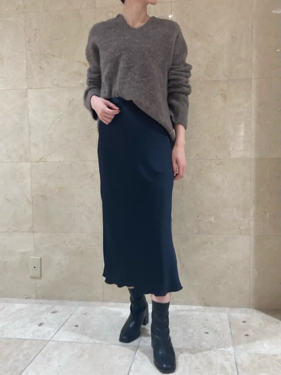 BEIGE， スタッフ コーディネート画像