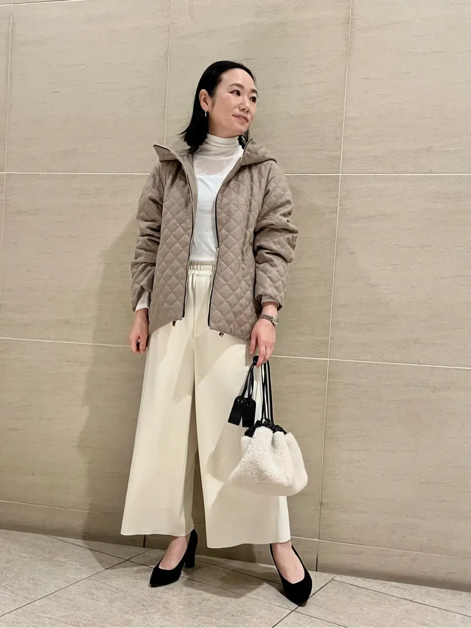 BEIGE， 毛利 コーディネート画像