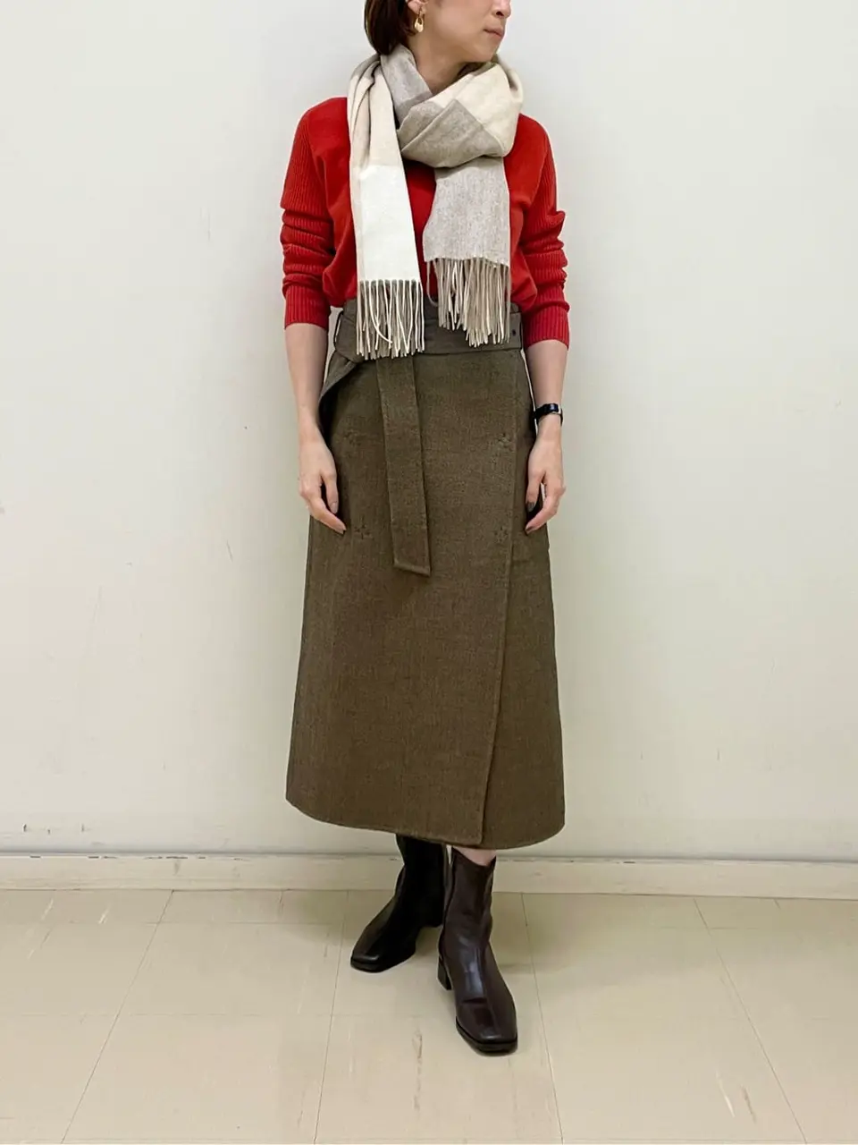  スタッフ コーディネート画像