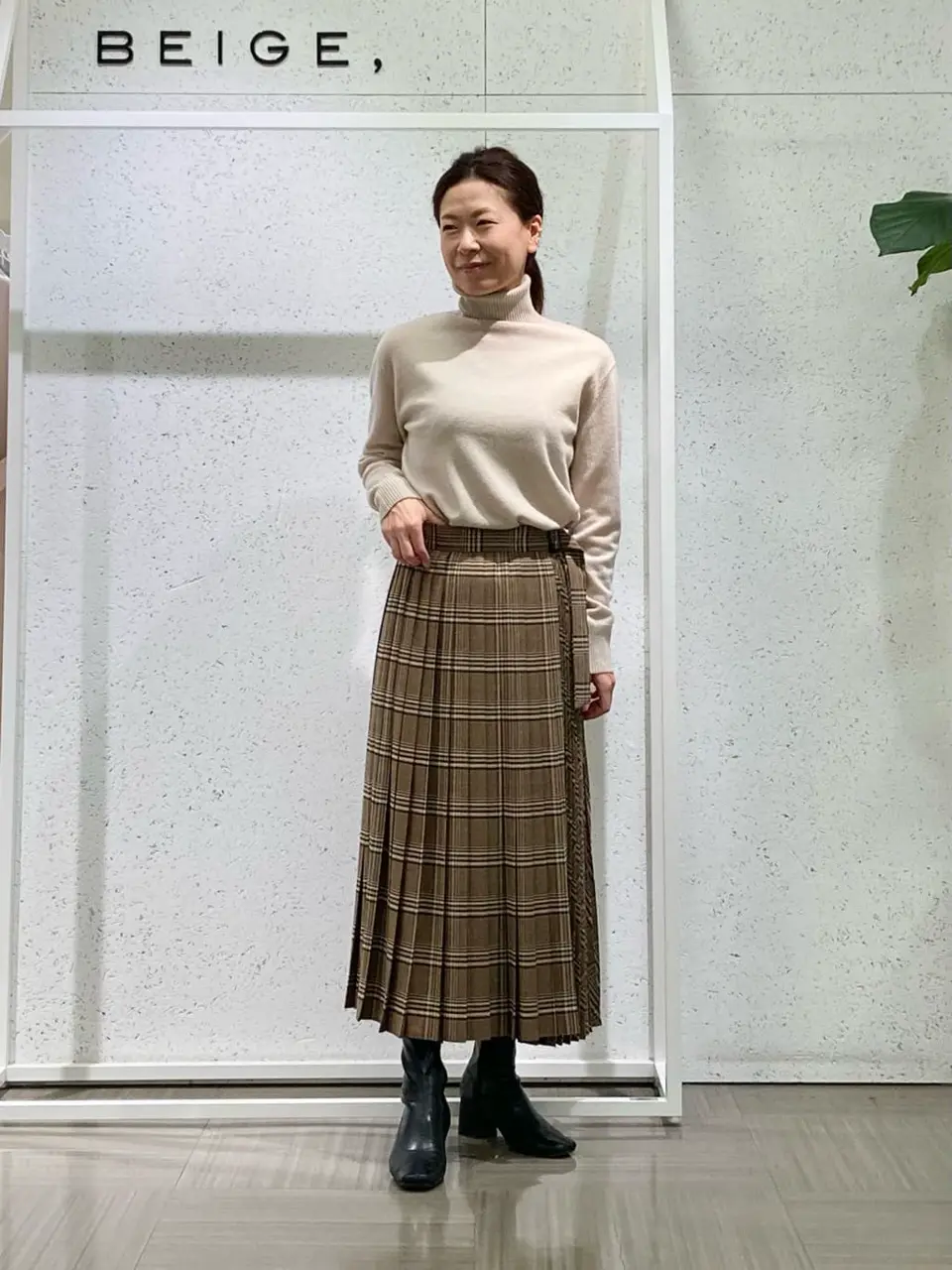 BEIGE， 緒方 コーディネート画像