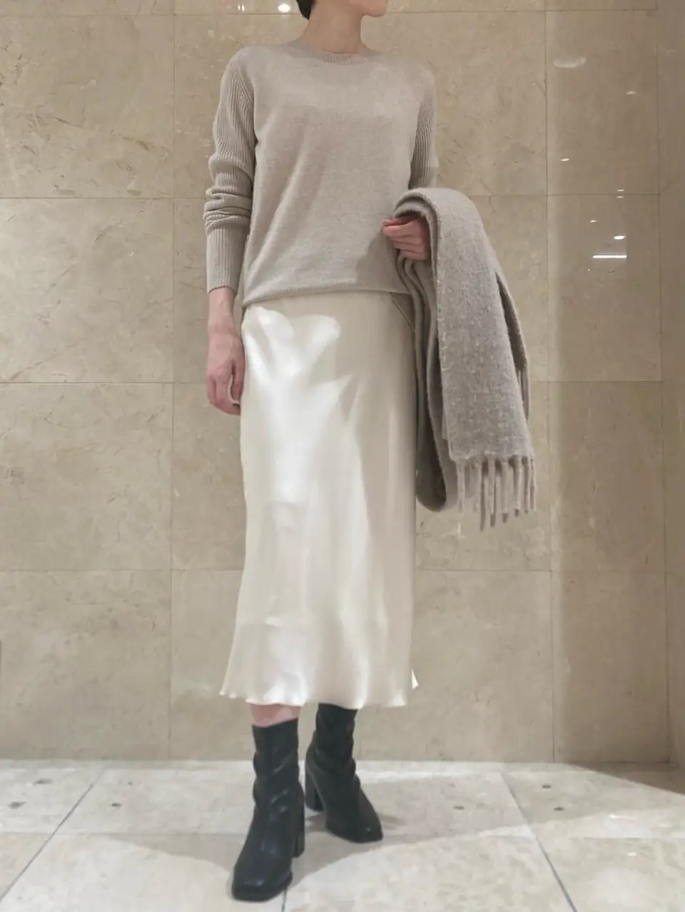 BEIGE， スタッフ コーディネート画像