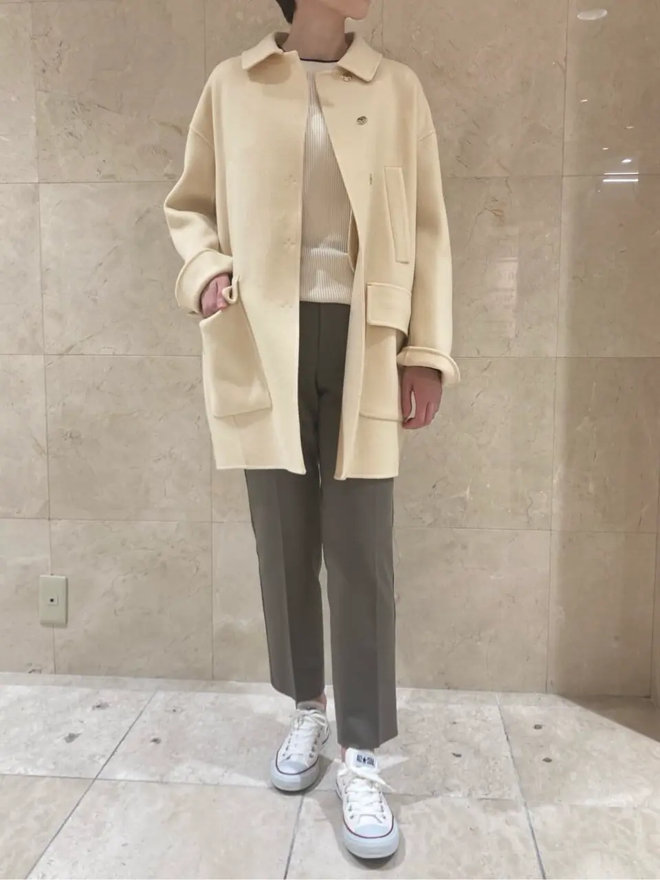 BEIGE， スタッフ コーディネート画像