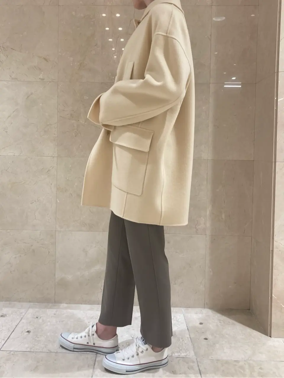 BEIGE， スタッフ コーディネート画像