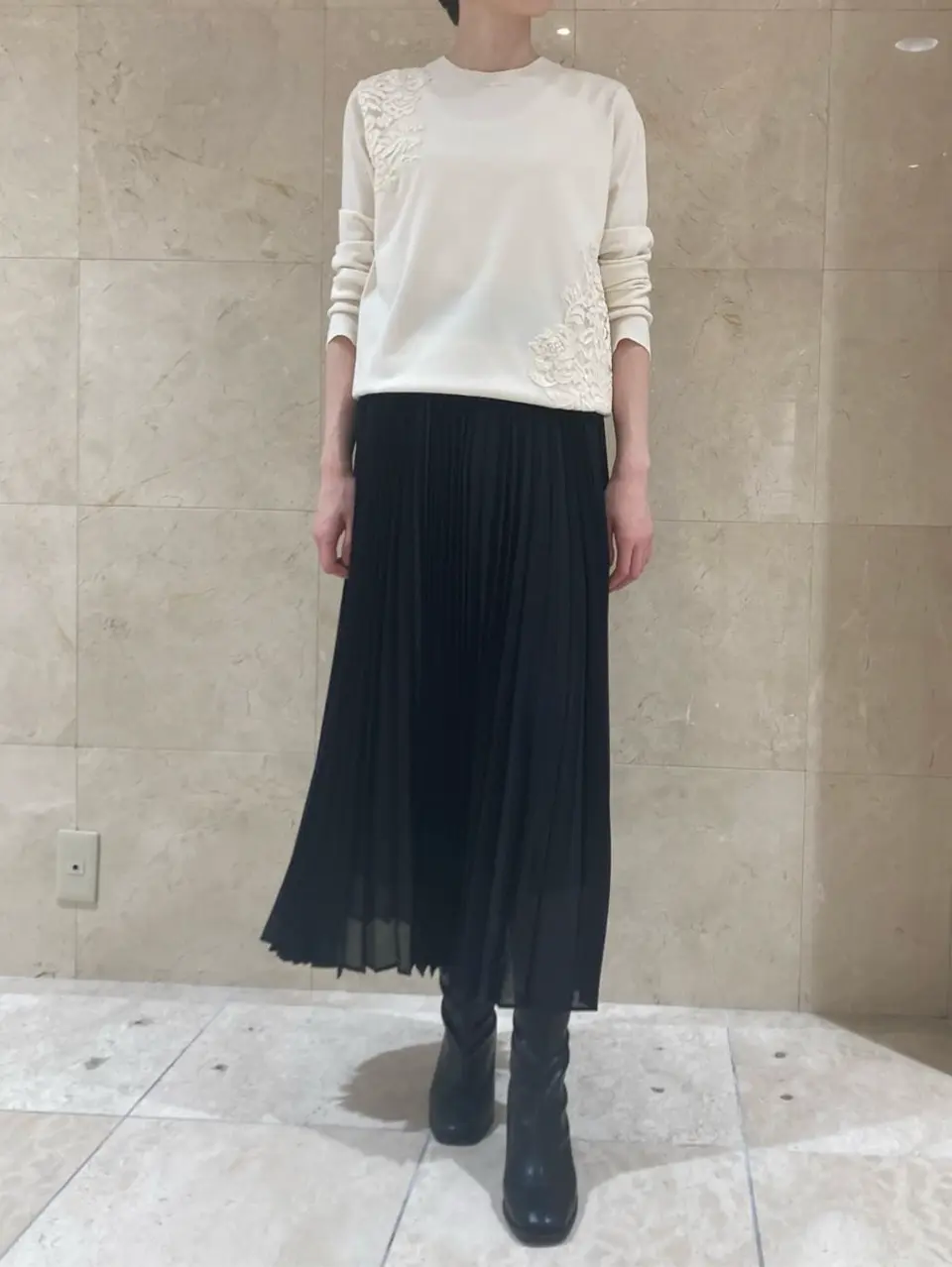 BEIGE， スタッフ コーディネート画像